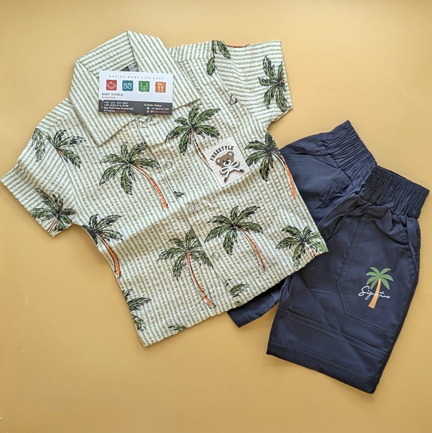 Baby Co-ord Set - Palm 🌴