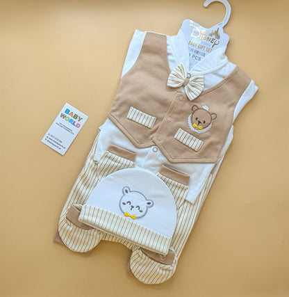 Starter Set - 11 Pieces - Baby Bear/Waistcoat