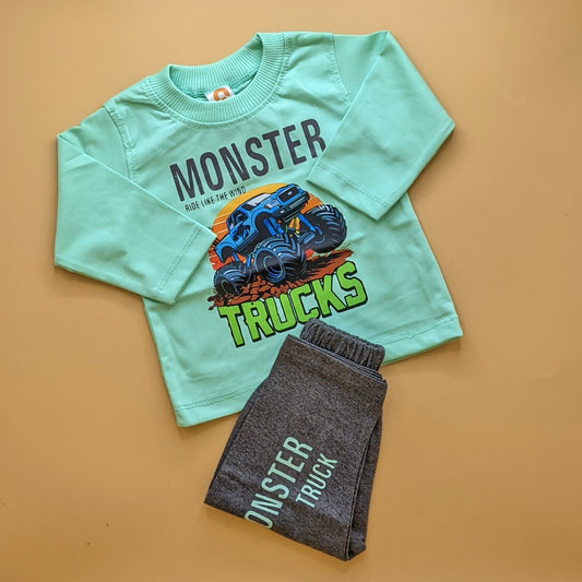 2 Pieces Suit - Monster