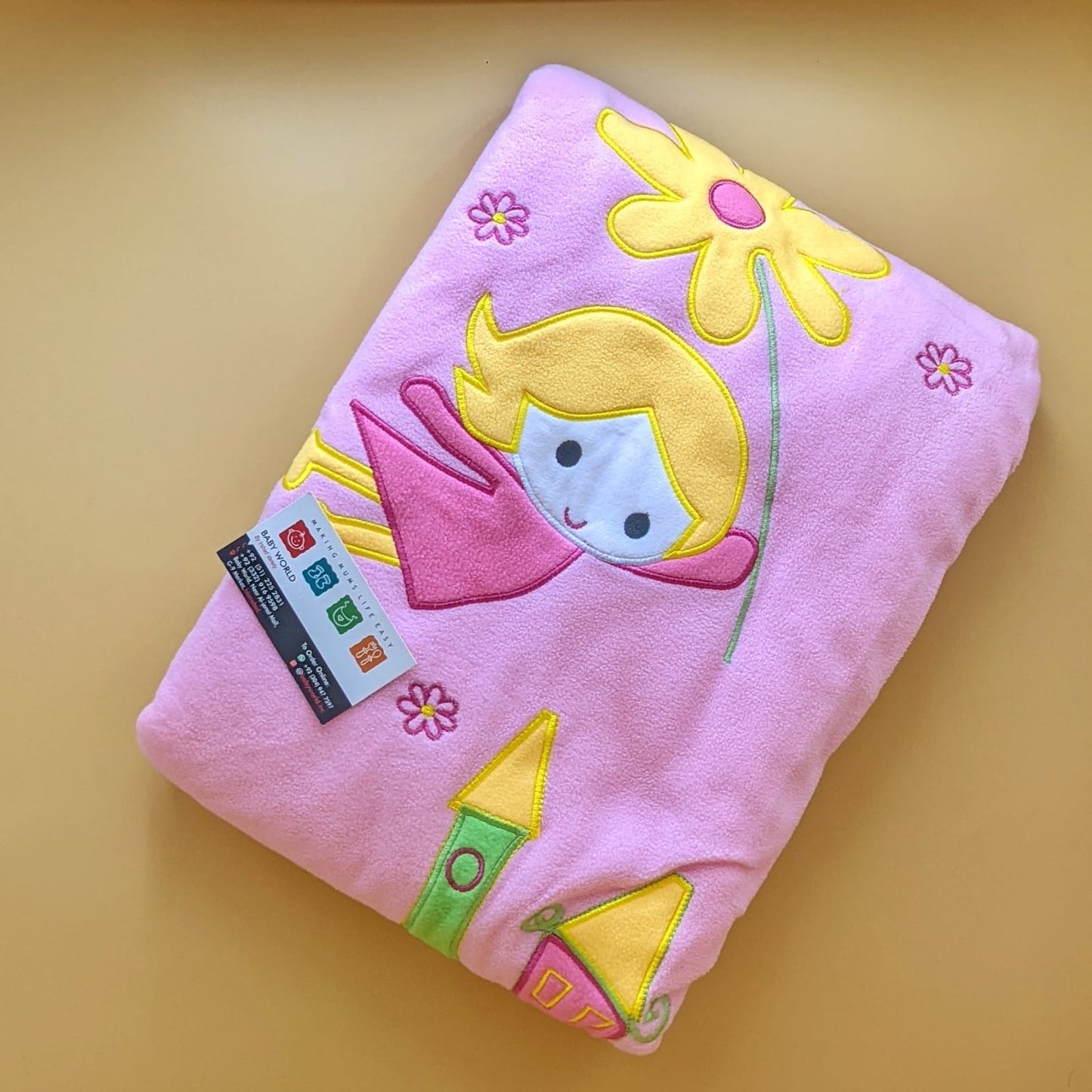 Baby Character Blanket/Wrapping Sheet - Winter