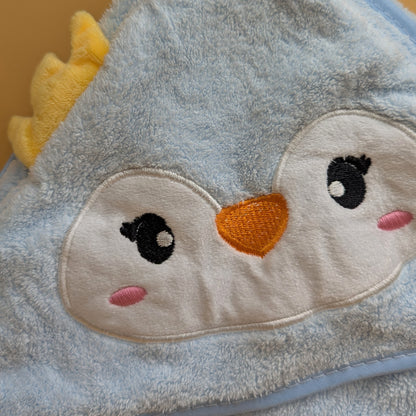 Baby Character Hooded Wrapping Sheet/Blanket - Winter