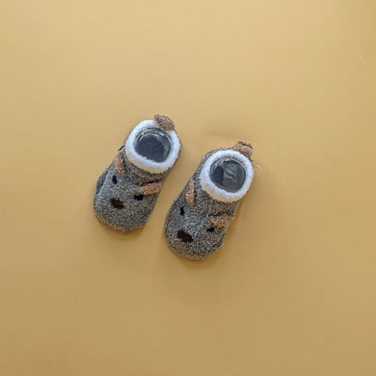 Baby Woolen Booties - Mice - Winter