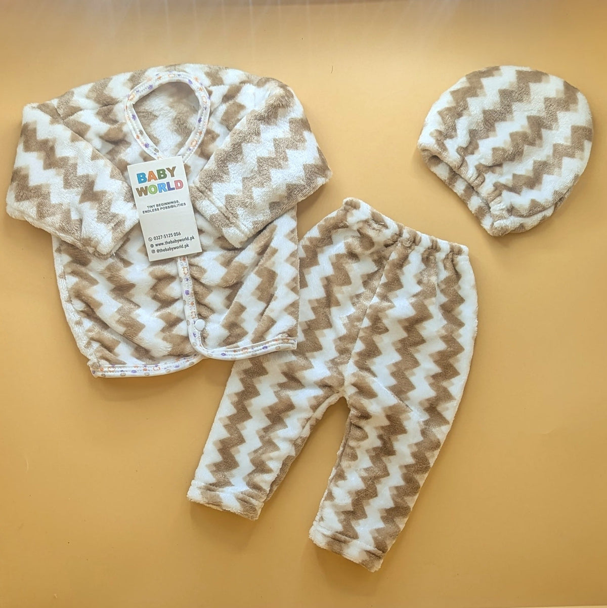 Baby Suit with Cap - Pattern - Winter