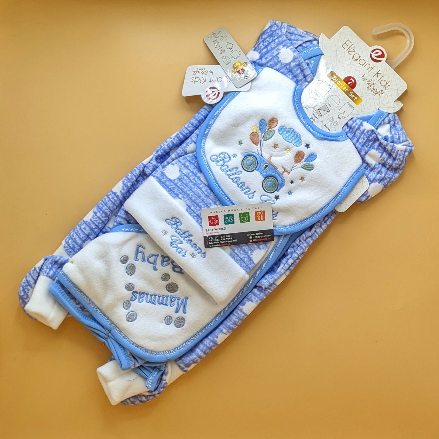 Starter Set - 7 Pieces - Balloons Car - Winter