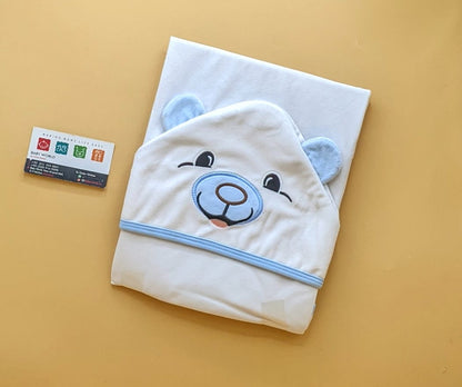 Hooded Wrapping Sheet/Blanket - Winter - Puppy 🐶