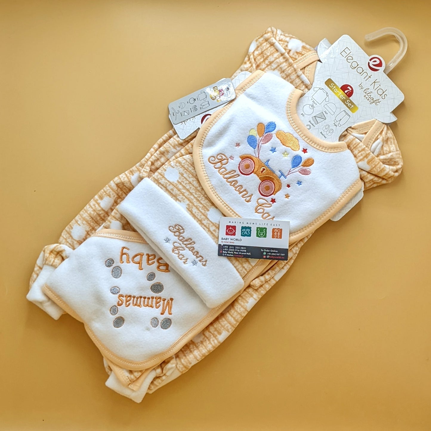 Starter Set - 7 Pieces - Balloons Car - Winter