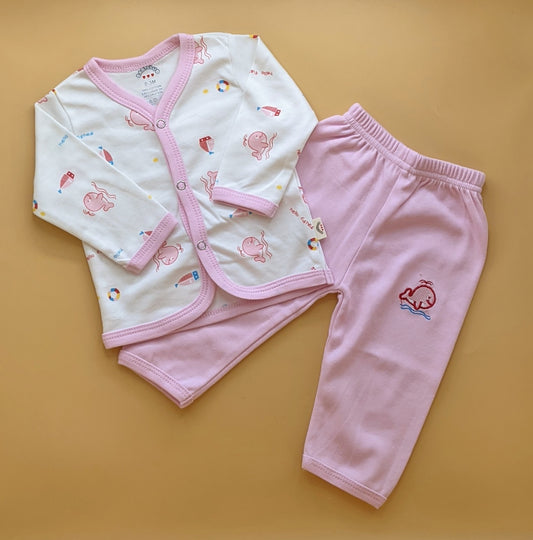 Baby 2 Pieces Suit - Fishes