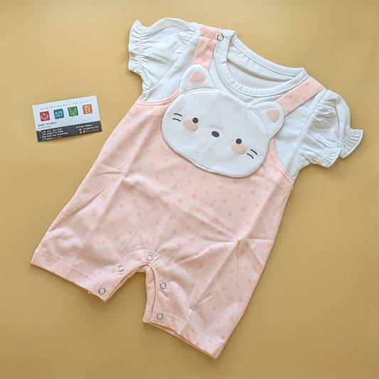 Romper - Half Sleeves - Kitty 🐈