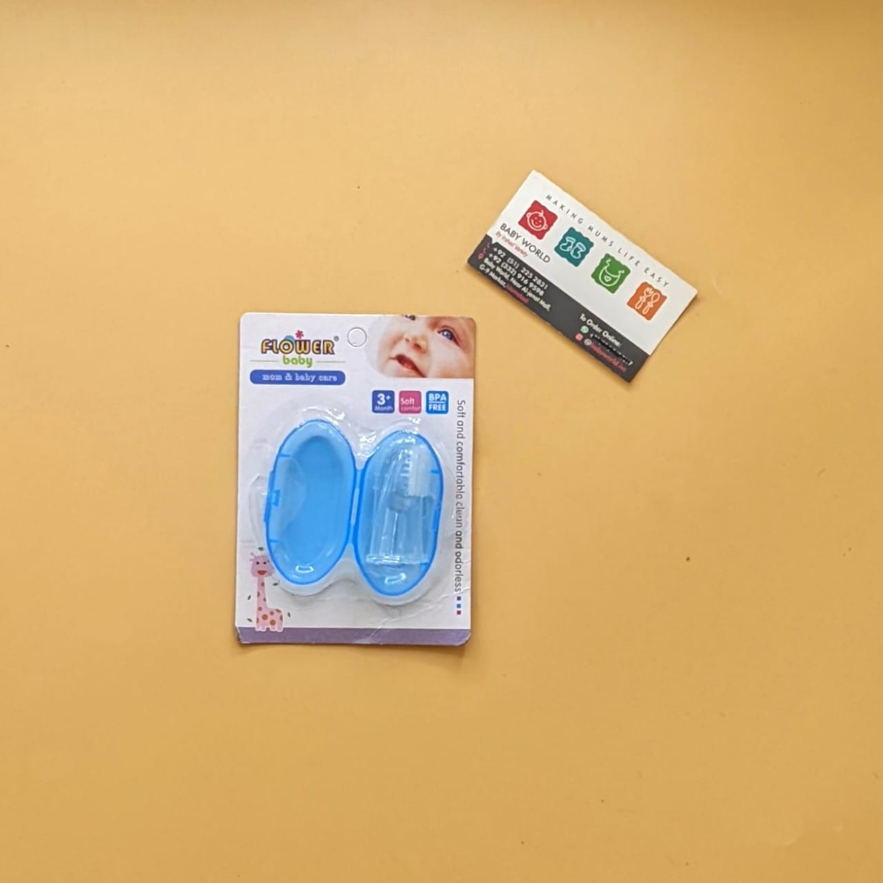 Silicone finger brush