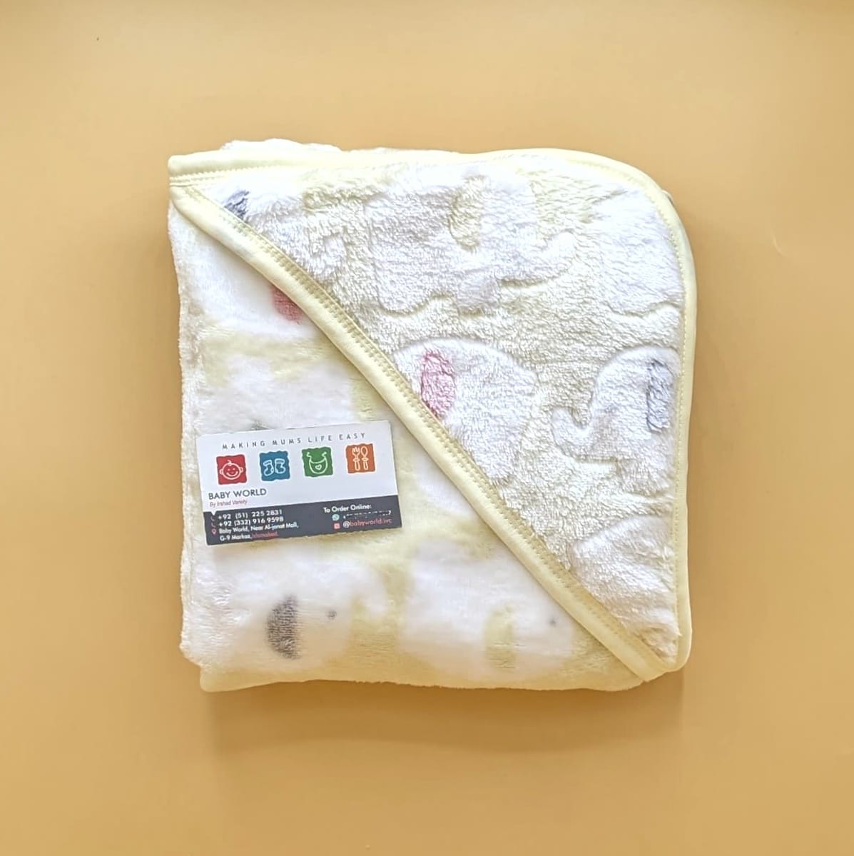 Hooded Wrapping Sheet/Blanket - Winter - Elephant  🐘