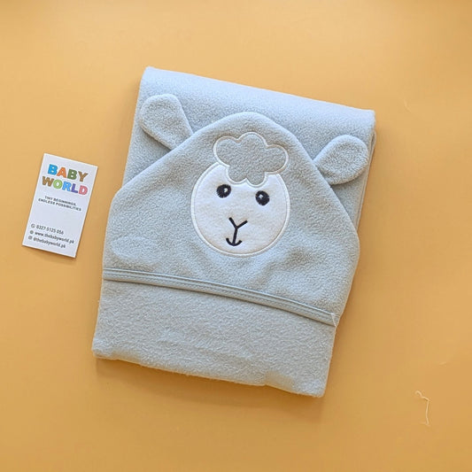Baby Hooded Wrapping Sheet/Blanket - Winter - Sheep 🐑