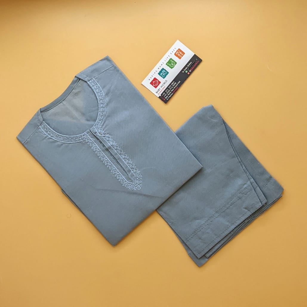 Kameez Shalwar - Light Grey