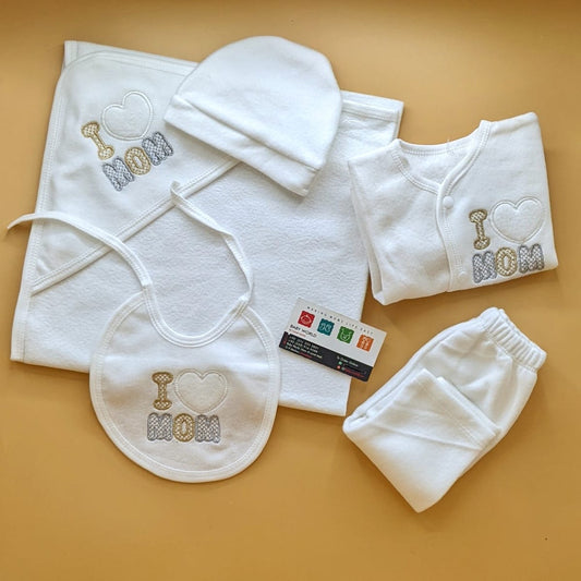 Starter Set - 5 Pieces - I 🤍 Mom/Dad - Winter
