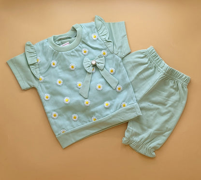Baby Co-Ord Set - Sun Flowers