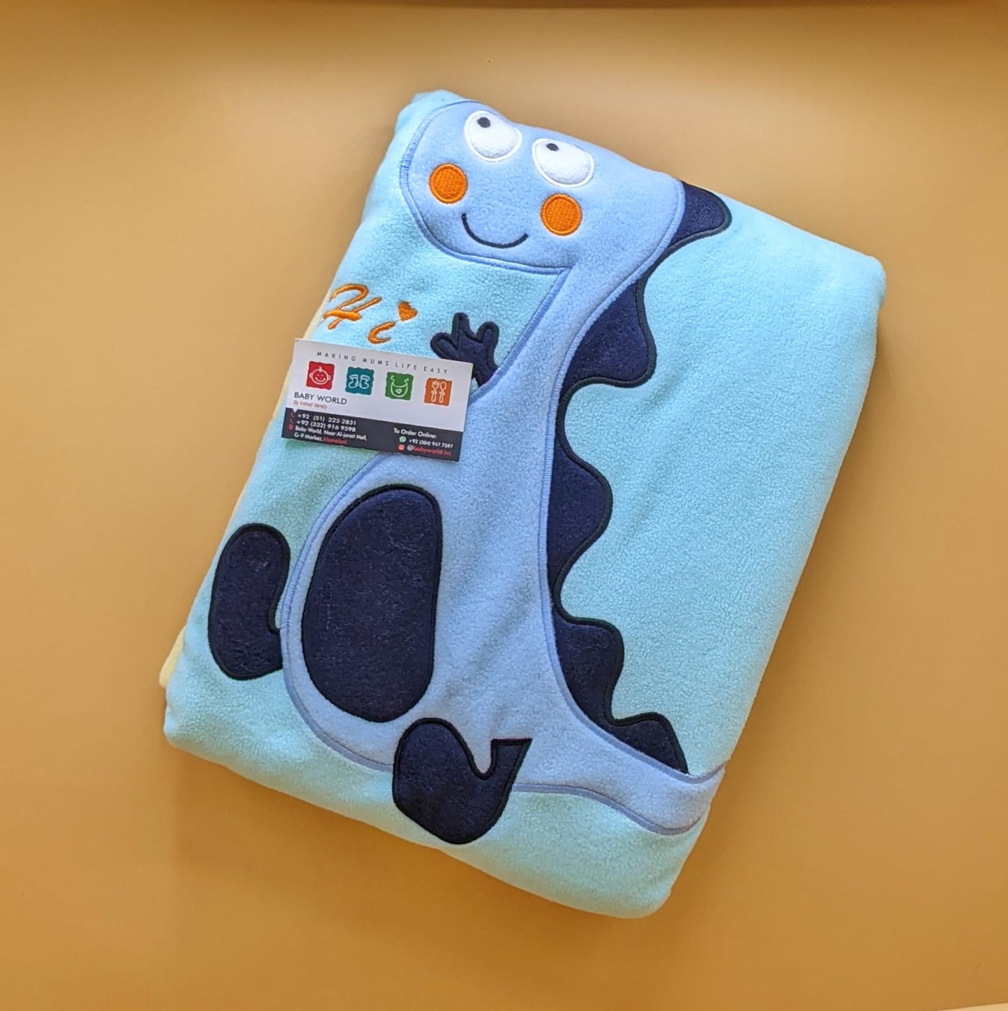 Baby Character Blanket/Wrapping Sheet - Winter