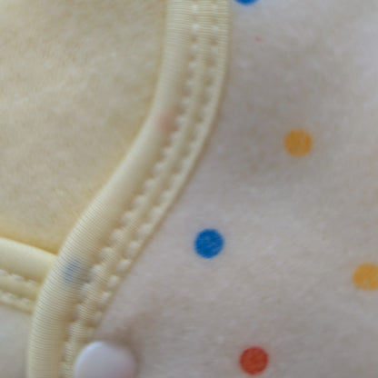 Baby Pack of 3 Suits with Cap - Dots - Winter - Blue, Lemon, Pink