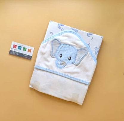 Hooded Wrapping Sheet/Blanket - Winter - Eleph 🐘