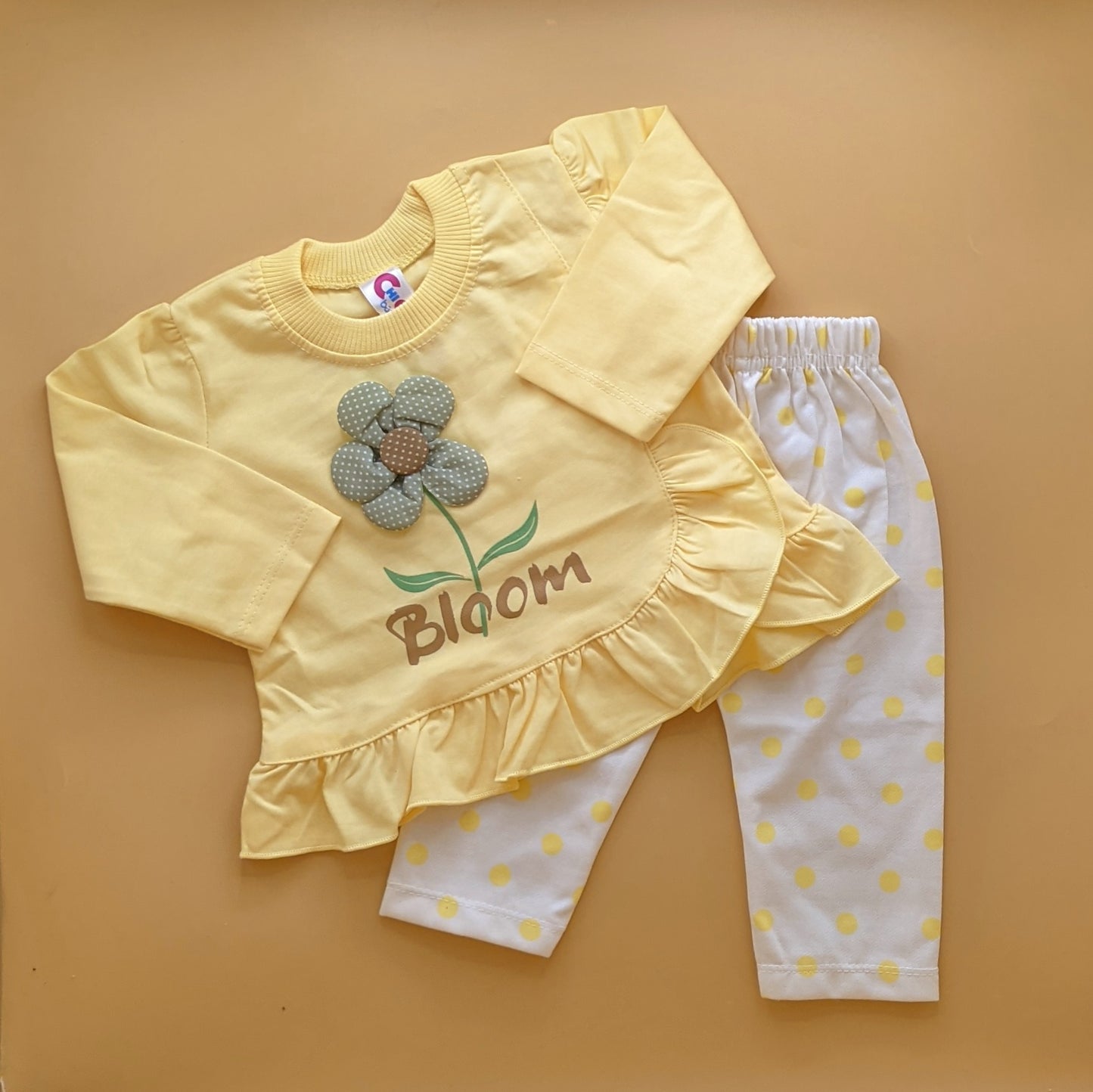 2 Piece Baby Suit - Flower 🌻