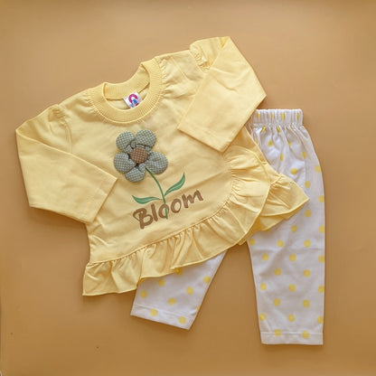 2 Piece Baby Suit - Flower 🌻