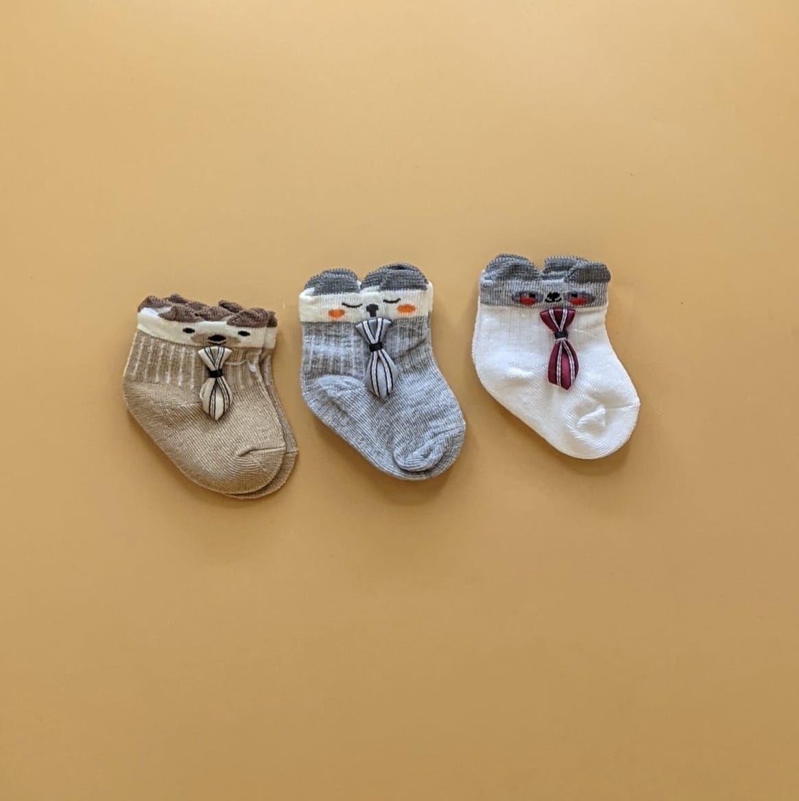 Pack of 3 Socks - Bow