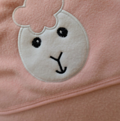 Baby Hooded Wrapping Sheet/Blanket - Winter - Sheep 🐑