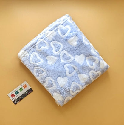 Wrapping Sheet/Blanket - Winter - Hearts 🤍