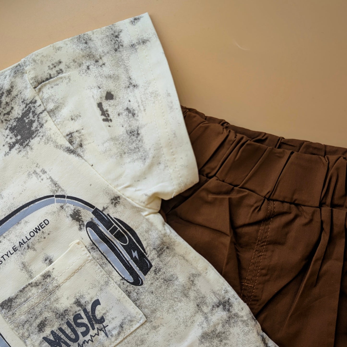 Baby Relaxed Fit Co-Ord Set - Music 🎧