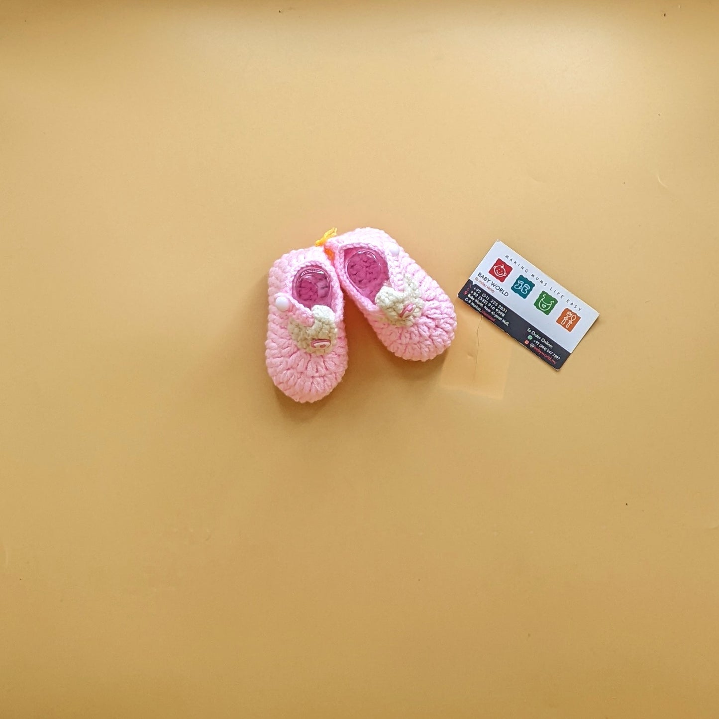 Handmade  Knitted Woolen Booties - Winter