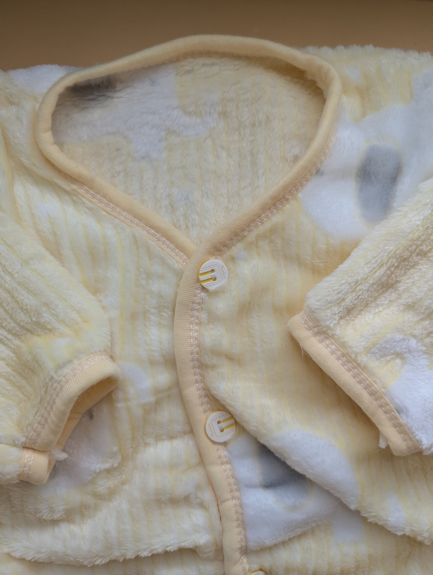 Baby 5 Pieces Furr Suit Set - Elephant 🐘 - Winter