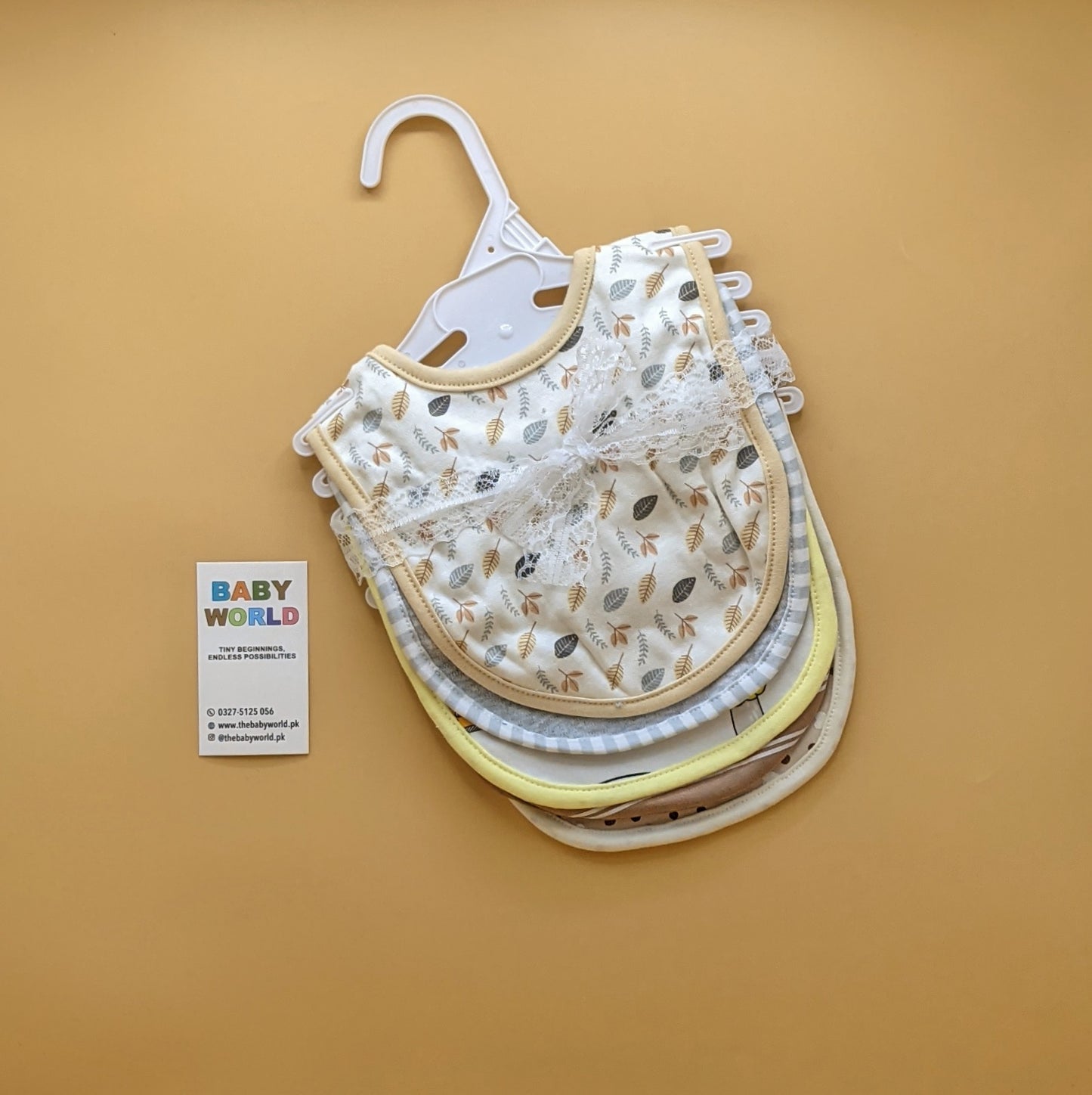 Baby Pack of 5 Bibs