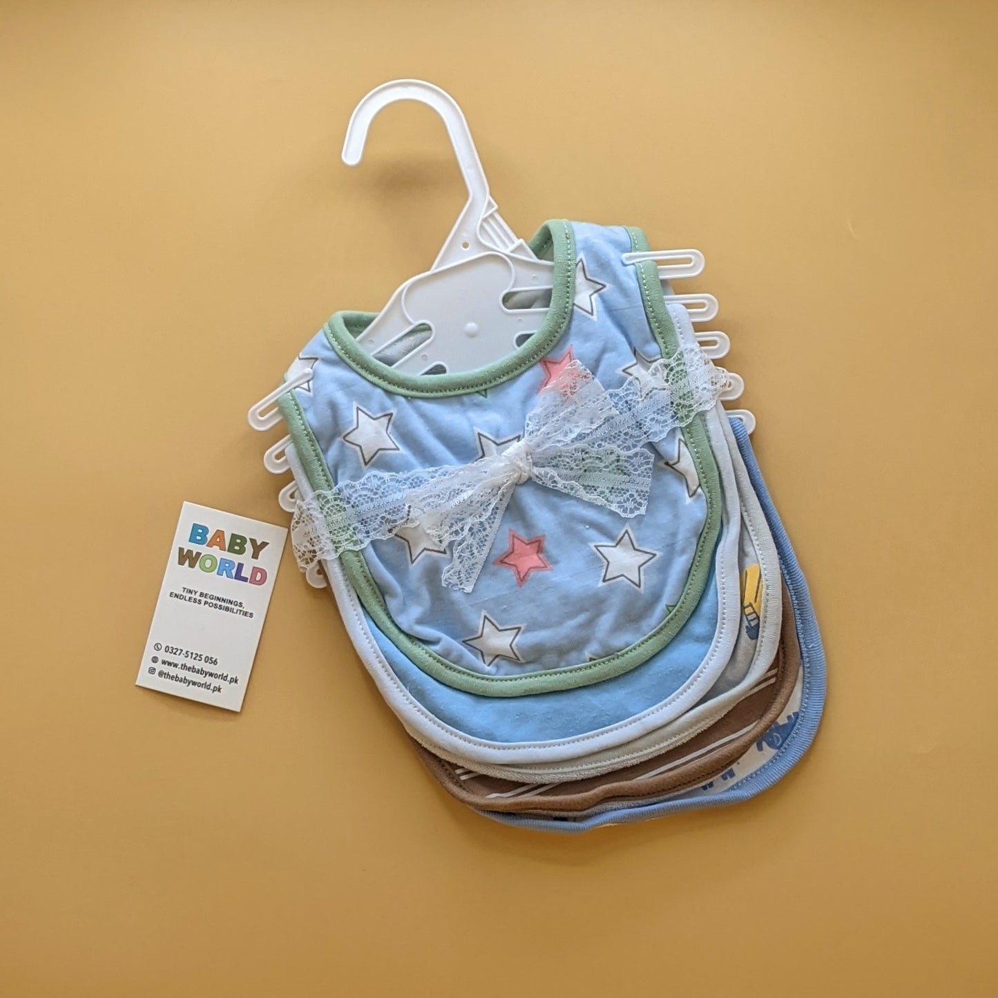 Baby Pack of 5 Bibs