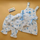 Frock with Pants & Headband  - Cherry
