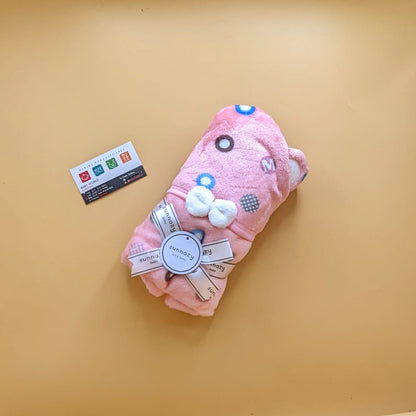 Hooded Wrapping Sheet/Blanket - Winter - Circle