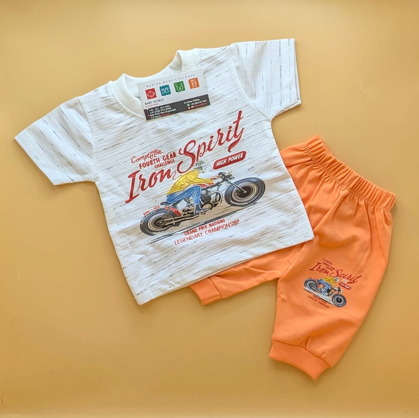 Baby Co-ord Set - Born to Ride