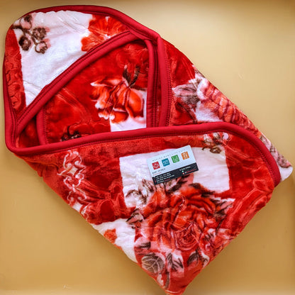 Baby Hooded Blanket - Plain