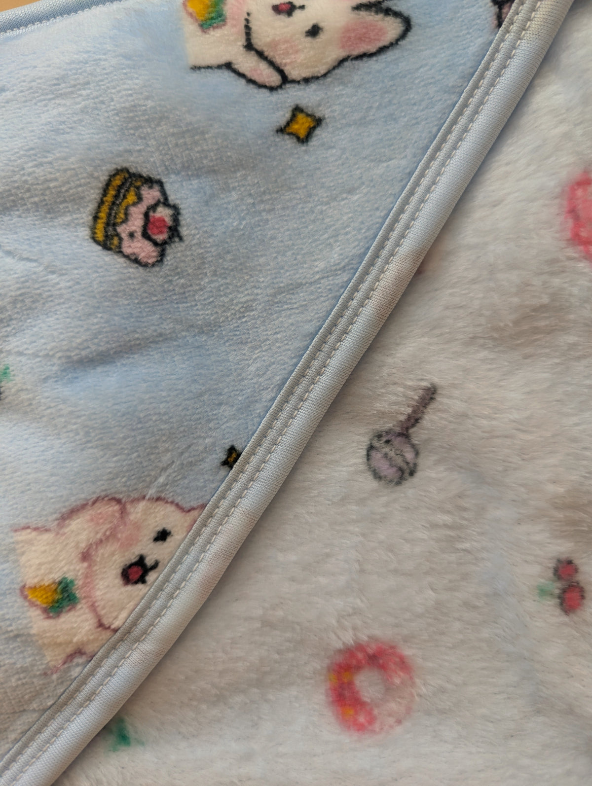 Baby Hooded Wrapping Sheet/Ac Blanket - Kitty 🐱 - Winter