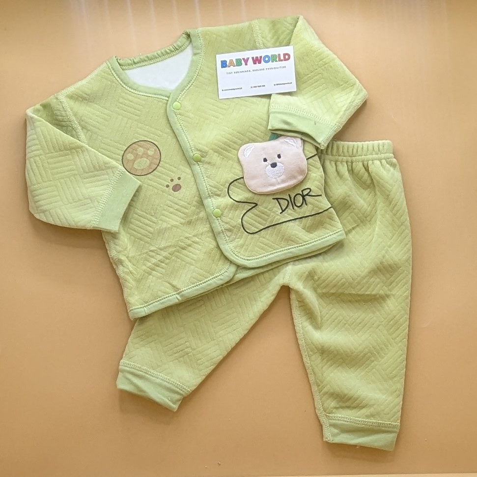 2 Pieces Premium Baby Suit - Dior - Winter