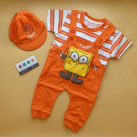 Baby Romper/Jumpsuit - Half Sleeves - Yeah Owl 🦉