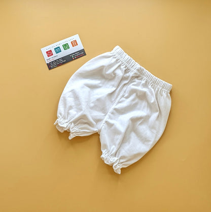 Pack of 3 Shorts - White
