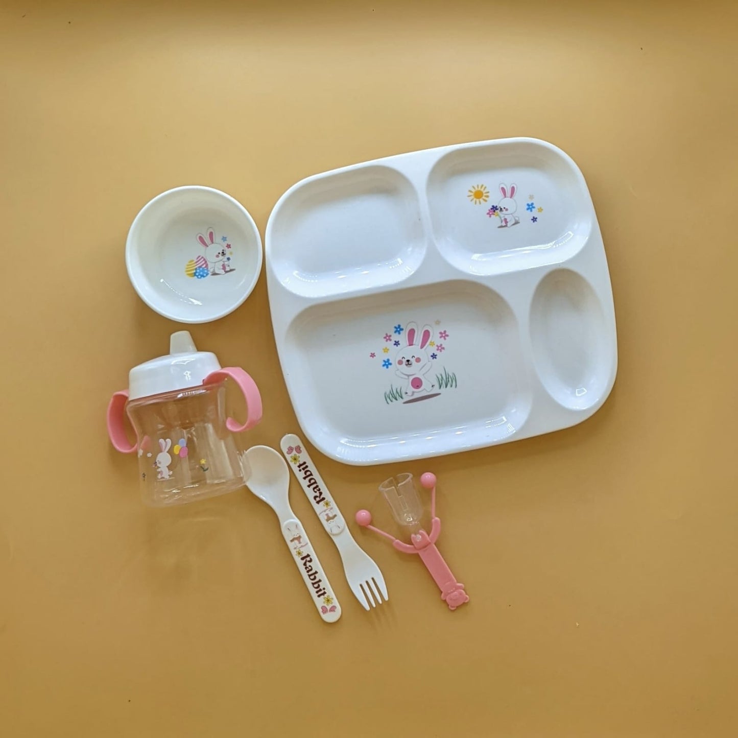 6 Pieces Feeding Set - Bear 🐻‍❄️