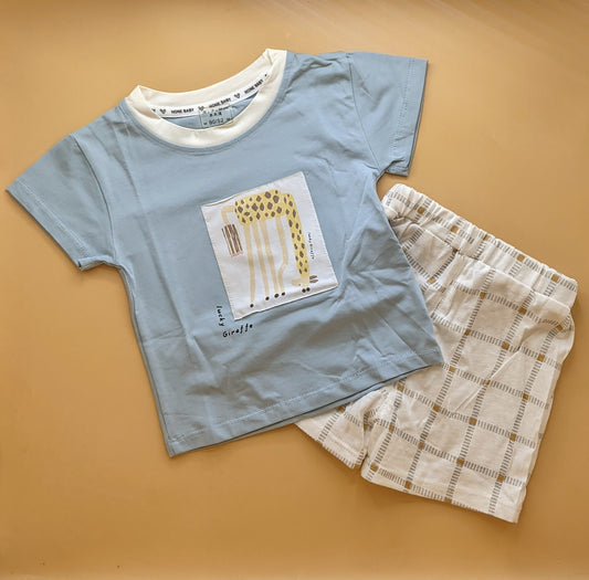 Co-ord set - Giraffe 🦒 - Sea Green