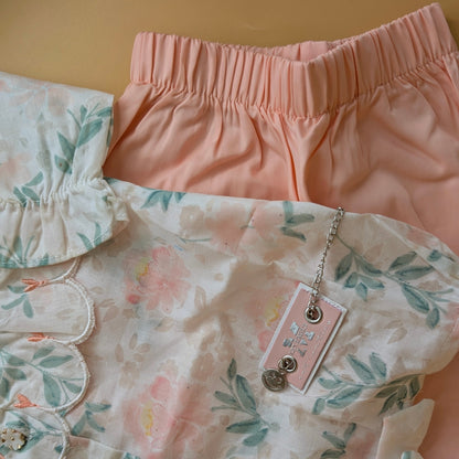Baby Frock with Pant - Floral 🌺