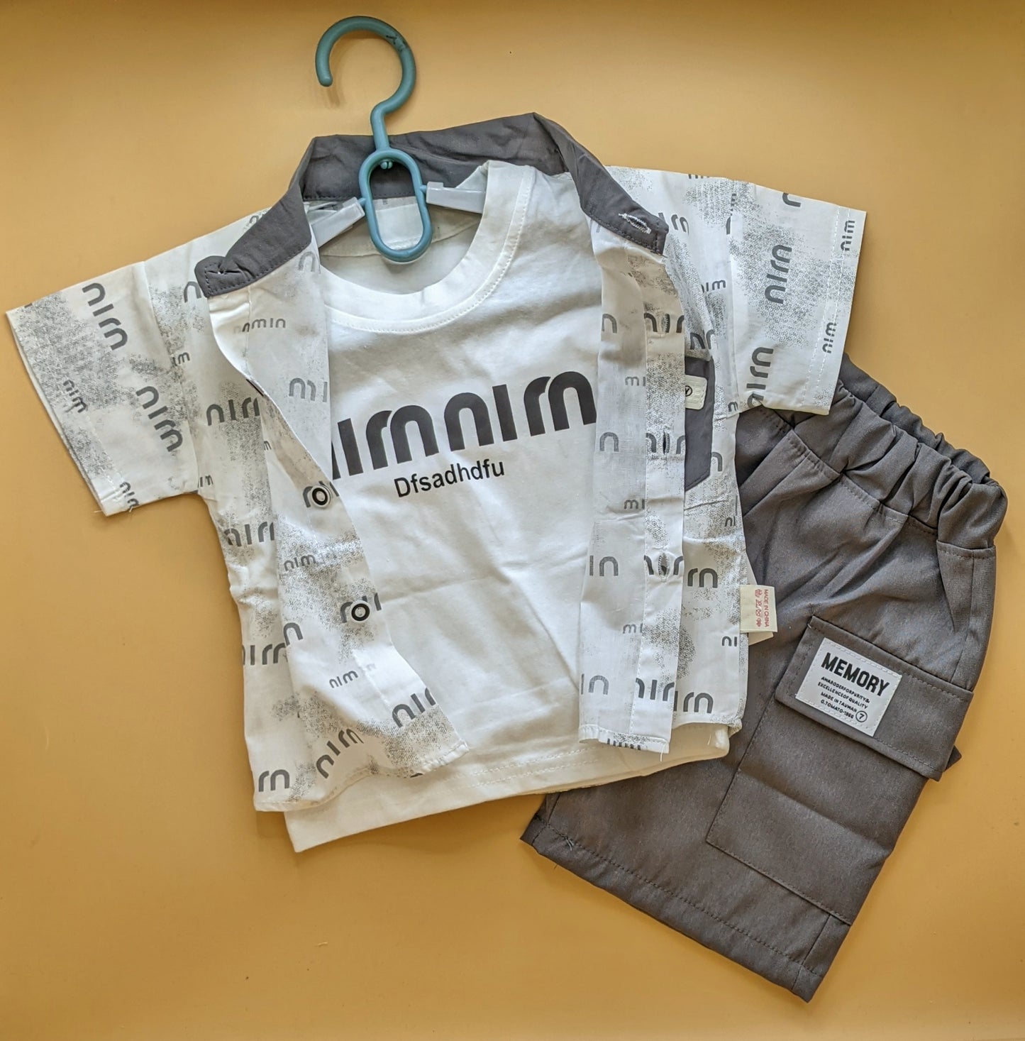 Baby Relaxed Fit 3 Pieces Co-Ord Set - On Life