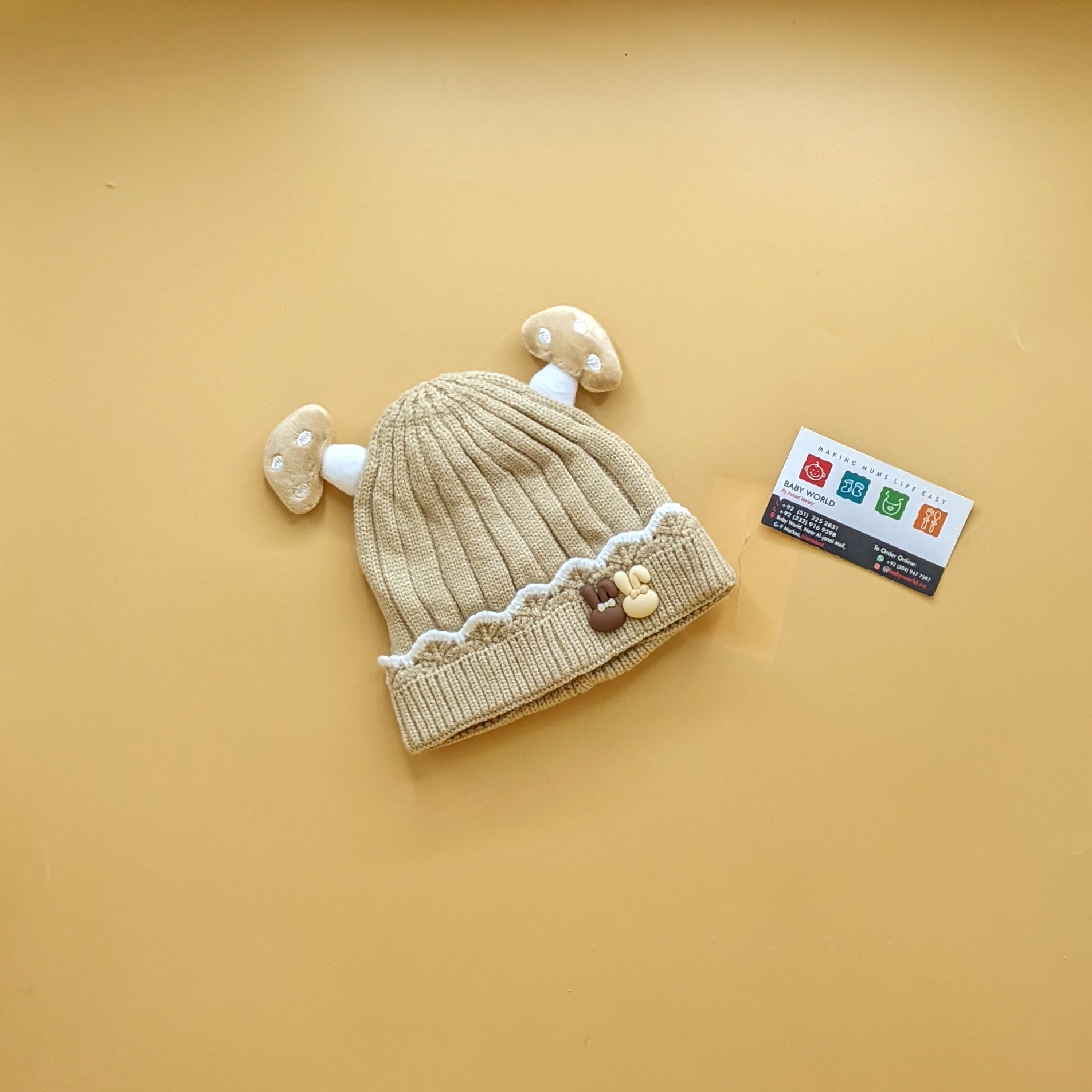 Baby Cap Winter Mushroom Baby World