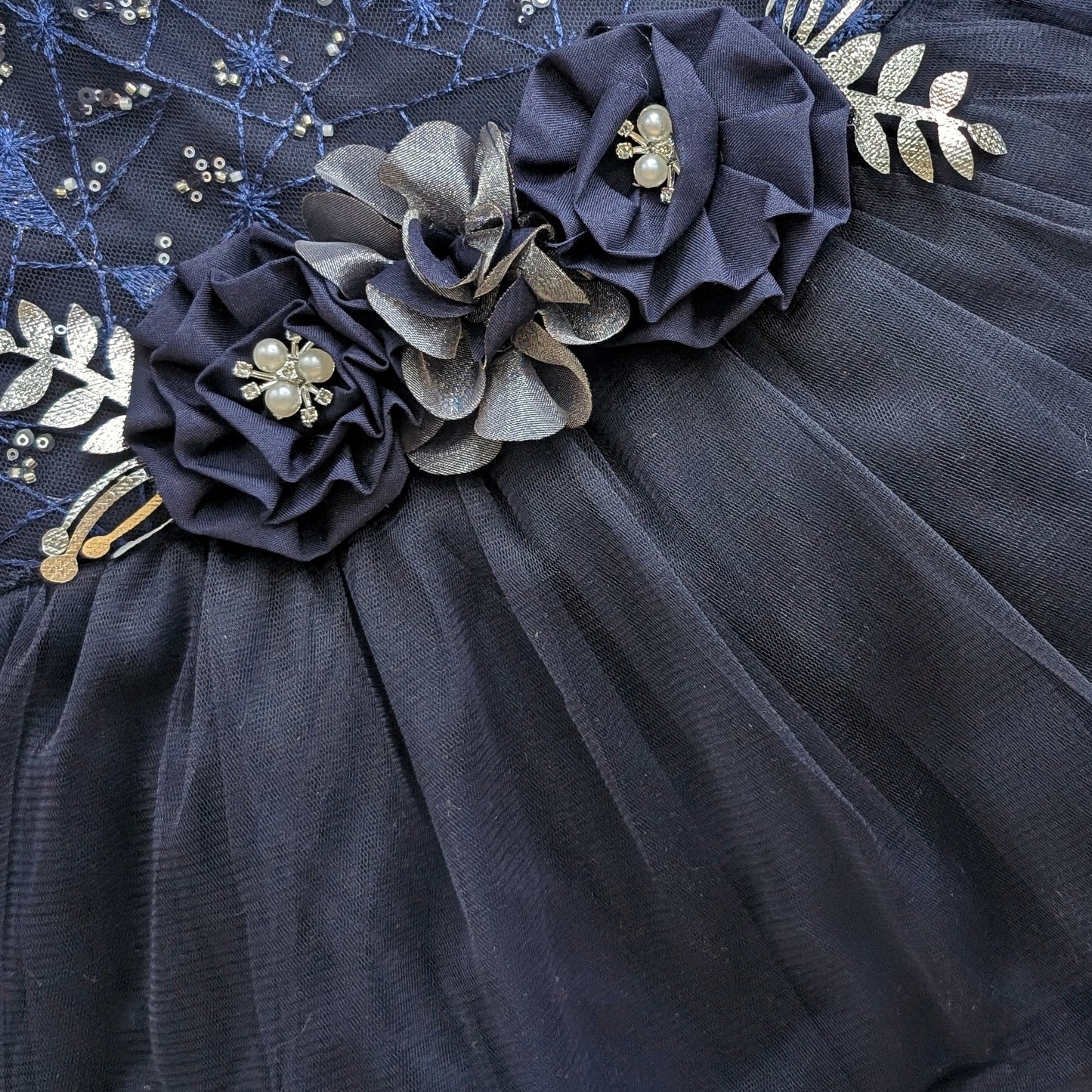5 Pieces Frock Set - Butterfly