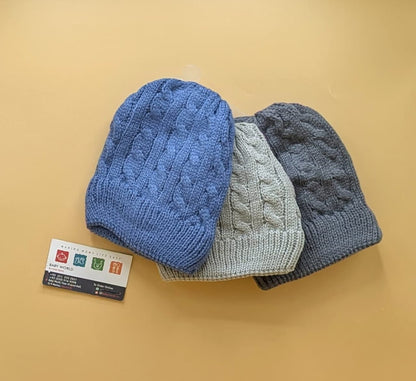 Baby Pack of 3 Wool Cap - Winter