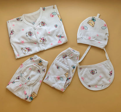 5 Pieces Starter/Suit Set - Bear/Stars 🌟