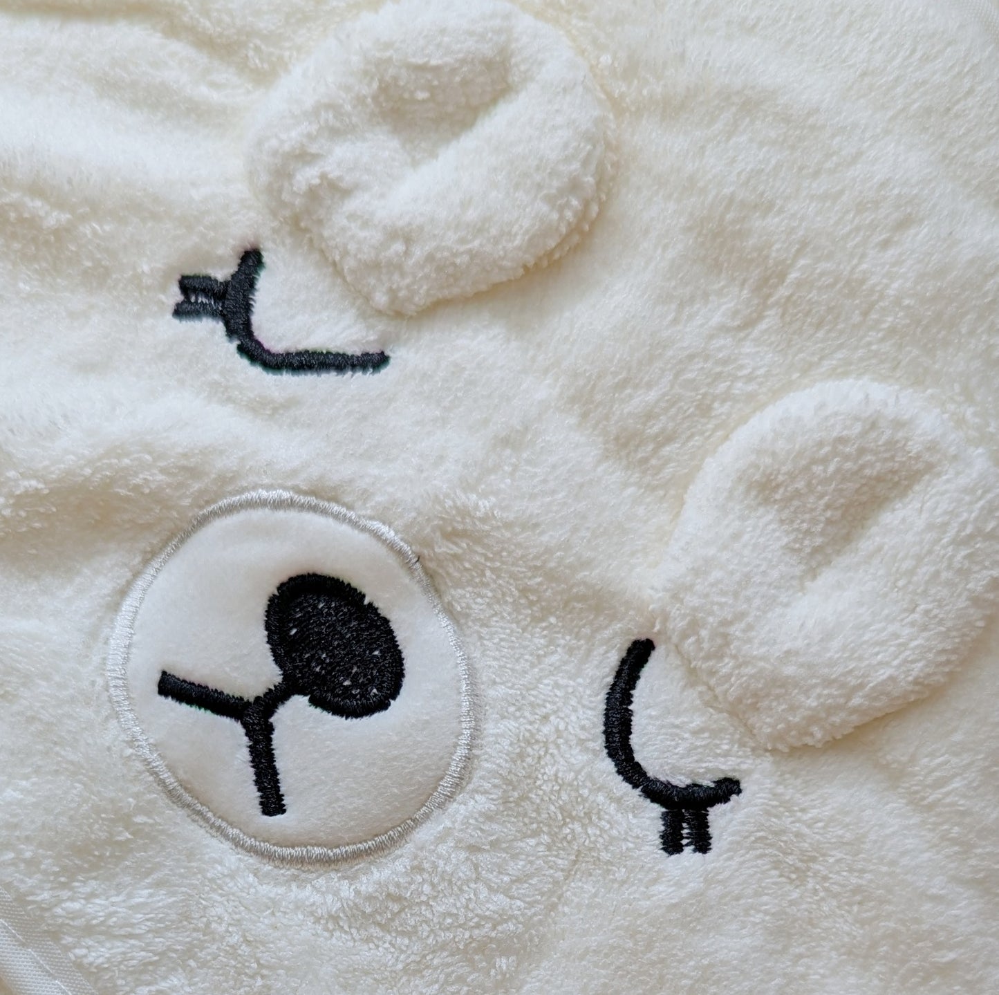Baby Character Hooded Wrapping Sheet/Blanket - Winter