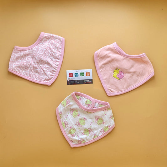 Pack of 3 Bibs - Triangle