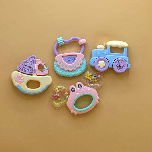 Baby Rattle Set - 4 Pieces